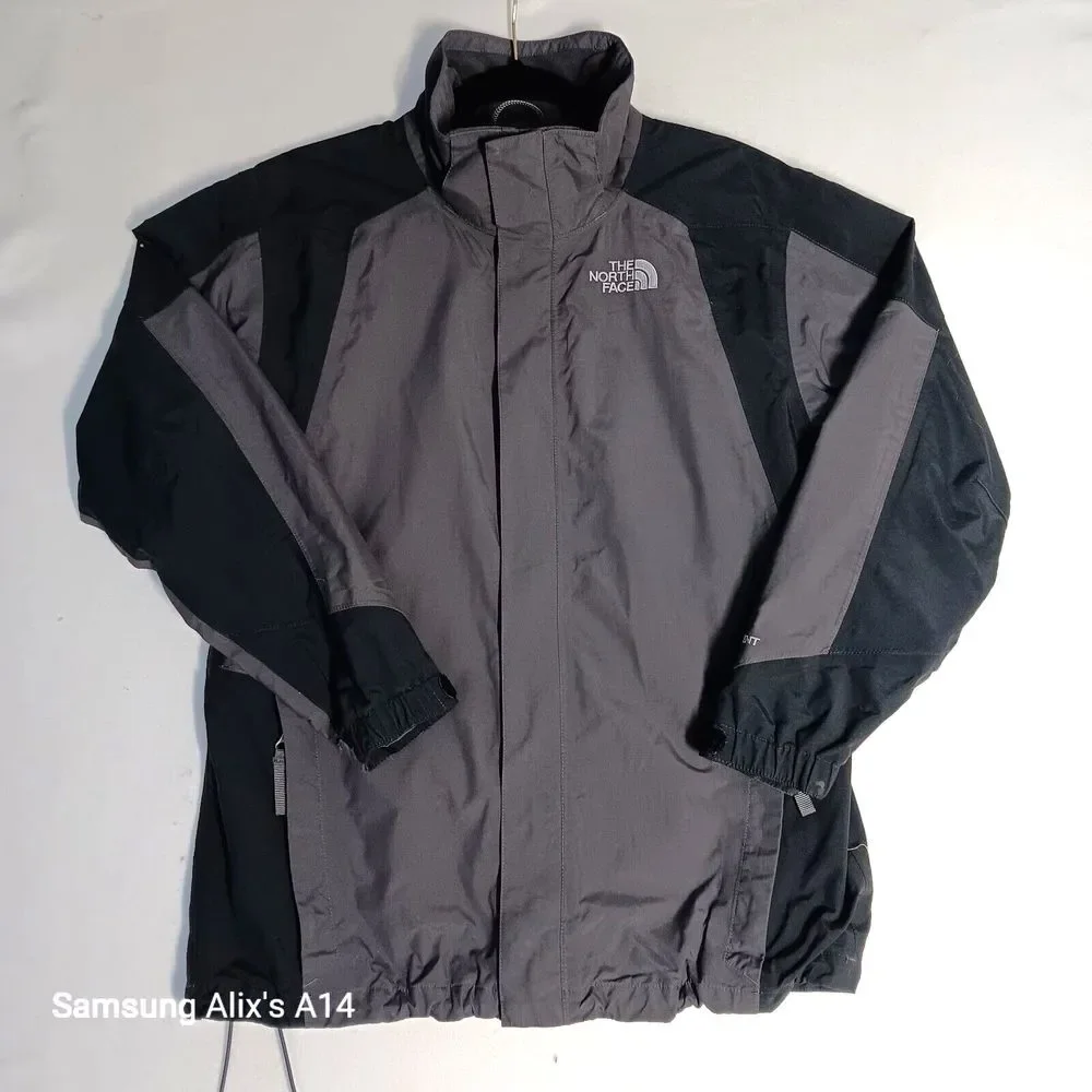 The North Face Hyvent Boys Shell Jacket XL 14/16 Gray / Black (Missing Hoodie)